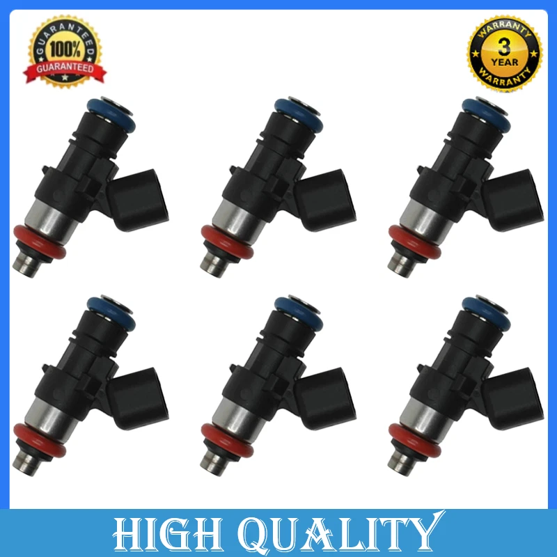 Комплект из 6 топливных форсунок FJ1000 для Ford Taurus X 3,5 л V6 2008 2009 7T4Z9F593B  - Изображение 1 из 4