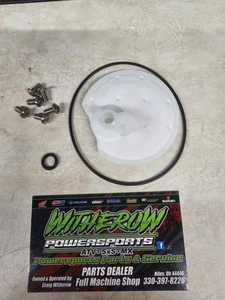 Suzuki LTR 450 fuel filter Kit, o-rings, stainless steel hardware Swirl Filter - Foto 1 di 1