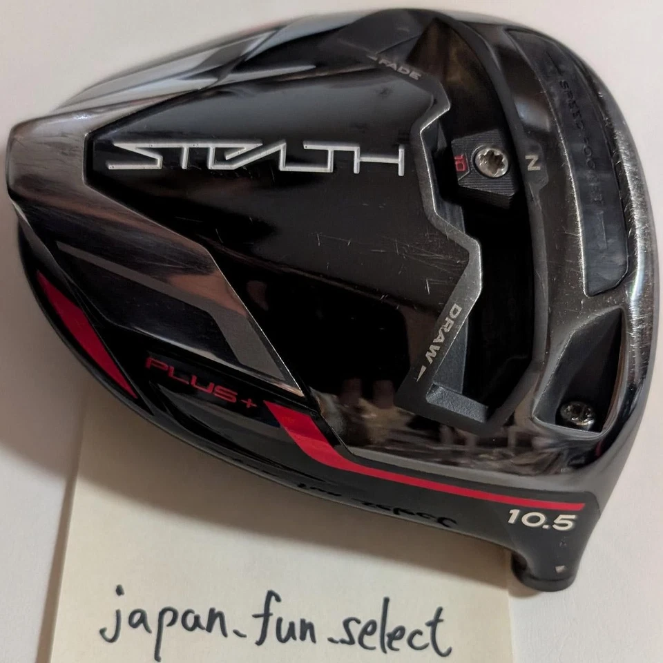 Cabezal de conductor TaylorMade STEALTH Plus 10,5 solo para diestros golf usado para hombre Foto 1 de 4