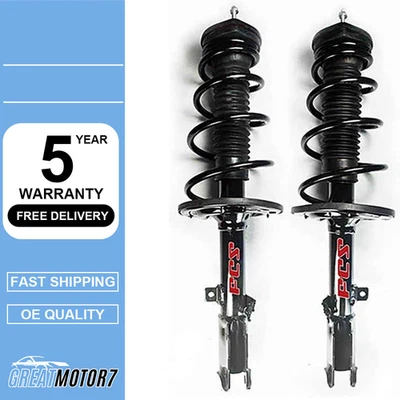 FCS (2) Nuevo puntal de resorte helicoidal completo trasero para Toyota Solara 06-08 TRASERO 2 piezas Foto 1 de 4