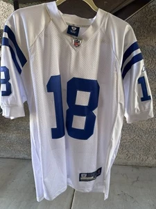 Reebok Men's Peyton Manning Indianapolis Colts Jersey Size 48 - Picture 1 of 5