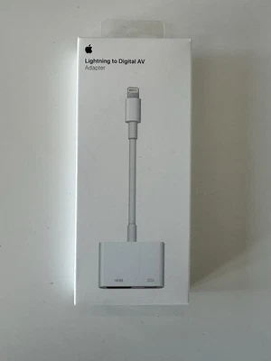 Adattatore AV Apple Lighting to Digital (originale) nuovo sigillato confezione originale - Immagine 1 di 2