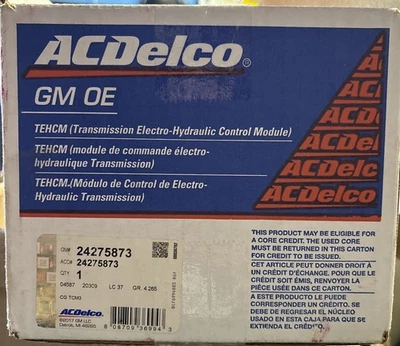 GM OE Transmission Electro-Hydraulic Control Module/GM#24275873/TEHCM Foto 1 de 4