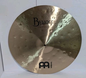 Meinl Byzance traditionelles extra dünnes gehämmertes Crash-Becken 22 Zoll - Riss am Rand - Bild 1 von 5