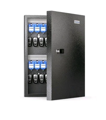 32 Key Cabinet Organizer Lock Box Security Storage for Valets Hotels Car and ... - Image 1 of 4