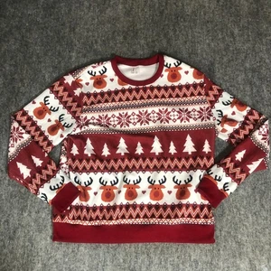 Pat Pat Ugly Christmas Sweater Damen XL Rothirsch Urlaub Party Strickpullover - Bild 1 von 7
