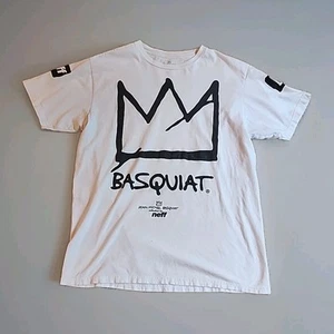 Neff Jean Michel Basquiat T Shirt Men’s Large White 2014 Short Sleeve Rare - Picture 1 of 5