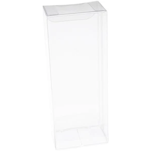 Plymor Clear Folding Action Figure Box, 1.75" x 1.25" x 4.5", for 3.75" Figures - Picture 1 of 7