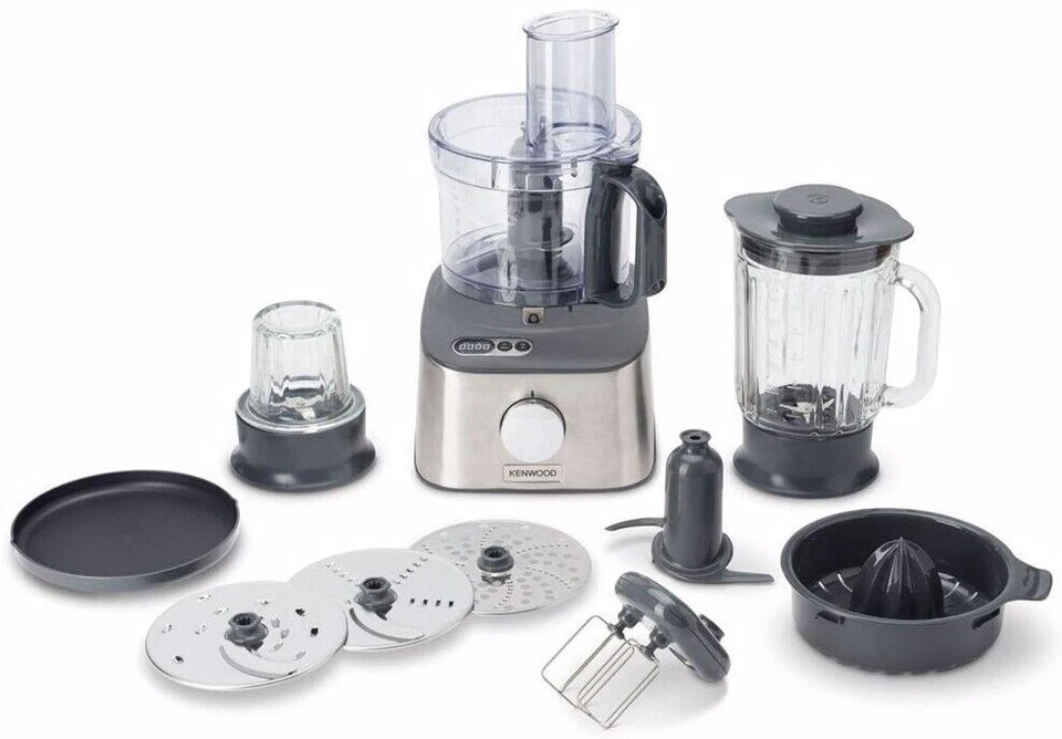 Kenwood MultiPro Compact+ FDM313SS 1,2L Robot da Cucina - Argento (0W22011048)