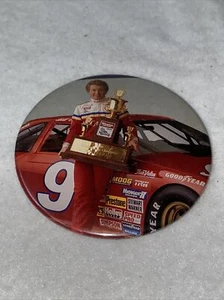 Vintage Bill Elliottt #9 Nascar Winston Cup Champion Button Pin Racing - Picture 1 of 3