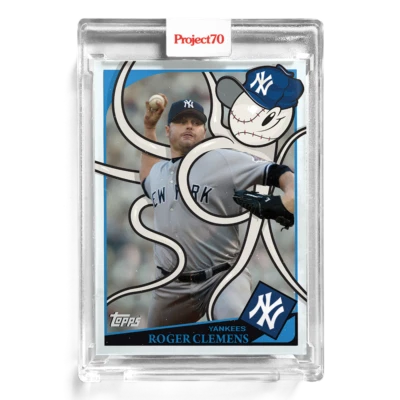 Roger Clemens Topps Project 70 Greg 'CRAOLA' Simkins #36 /2255 2015 with Box  - Image 1 of 2