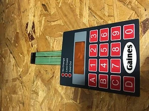 BRAND NEW GAINES KEYPAD FOR VM750 MODEL A COMBO VENDING MACHINE - Picture 1 of 3