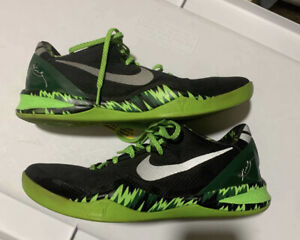 Nike Kobe 8 System PP Tb Black George Green Mens Size 10 Kobe Bryant
