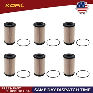 6x Replace Fleetguard Fuel Filter FS20172 Peterbilt 367 389 587 Replace K37-1029 - Picture 1 of 7