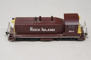 Athearn HO Scale Rock Island 904 SW7 Diesel Switch Engine.  Flywheel drive Kadee - Picture 1 of 12