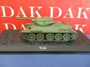 Die cast 1/72 Modellino Carro Armato Tank T-34 USSR - Foto 1 di 5