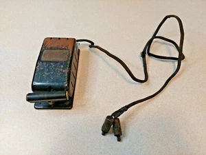 Unusual Vintage Singer Foot Pedal, Odd Roller on Lever, Untested, Free Shipping! - Picture 1 of 12