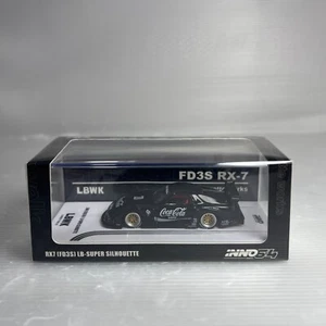 1/64 INNO64 Mazda RX7 FD3S LB-SUPER SILHOUETTE Black Coca Cola LBWK Black - Picture 1 of 2