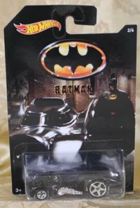 Hot Wheels Mattel Batman Batimóvil 2/6 HW Coches Negro Juguete Liga de la Justicia DC Cómic - Imagen 1 de 3