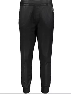 DSQUARED2 Jogginghose aus gewachster Baumwolle - schwarz - Small - 400 £ - Bild 1 von 12
