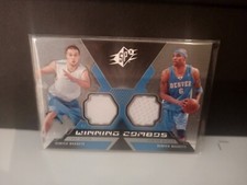 2005-06 SPX Winning Combos Linas Kleiza / Kenyon Martin # WC - KM