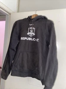 Sacramento Republic FC Sweatshirt 2015 Hoodie Soccer Center Swoosh Check MLS S - Picture 1 of 8