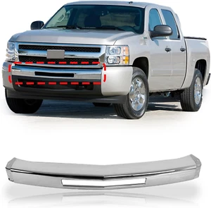 Front Bumper Face Bar Compatible with Chevrolet 2007-2013 Silverado 1500 |2007-2 - Picture 1 of 7