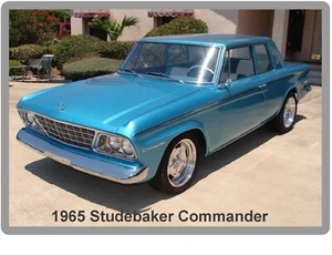 1965 Studebaker Commander Fridge / Tool Box Magnet - Picture 1 of 1
