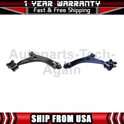 Brazo de control inferior delantero Mevotech con rótula x2 para Mazda 3 04 2005 2006 2007 Foto 1 de 4