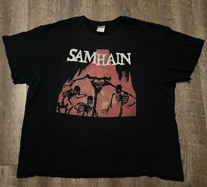 CAMISA SAMHAIN NOVIEMBRE COMING FIRE de colección talla XL Misfits Danzig - Imagen 1 de 7