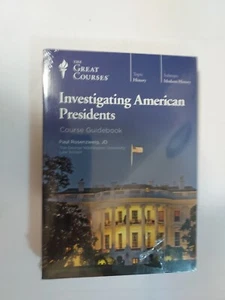 INVESTIGATING AMERICAN PRESIDENTS by THE GREAT COURSES *2 DVDs+BOOK - Picture 1 of 4
