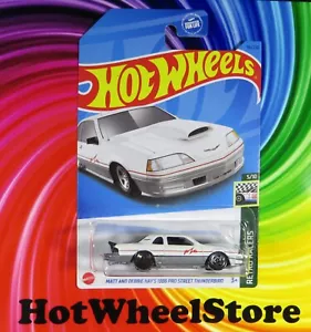 2023 Hot Wheels ERROR MATT and DEBBIE HAY'S 1988 PRO STREET THUNDERBIRD HW70 - Picture 1 of 7