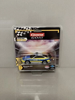 Carrera GO!!! 1:43 Porsche 911 Polizei Slotcar NEU & OVP - Bild 1 von 2