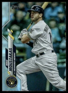 Topps Series One #189 2020 refractor Mike Moustakas - Imagen 1 de 2