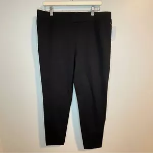 Vince Camuto Pull On Black Stretch Pants XL - Picture 1 of 7