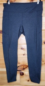 Leggings Velocity Cintura Alta con Bolsillos Laterales Brezo Carbón Talla 2X - Imagen 1 de 11