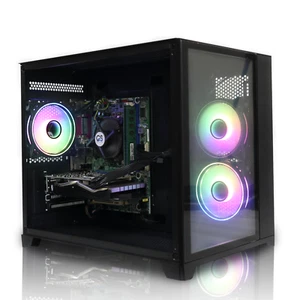 Ultra-Fast Gaming PC Intel Core i5 16GB RAM 128GB SSD+500GB RX 580 8GB Graphics - Picture 1 of 13