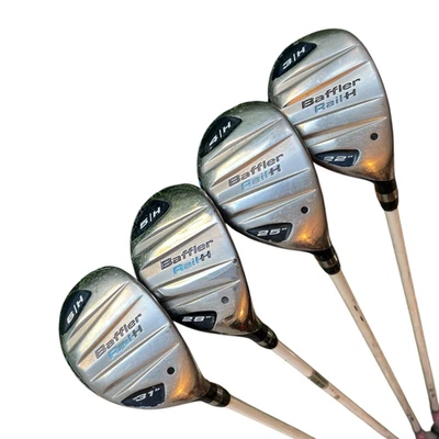 Juego híbrido Cobra Baffleer Rail H para mujer 3 4 5 6 derecho grafito damas flexible derecho Foto 1 de 4