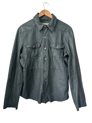 Label lab London leather men’s shacket  Excellent condition Size L - Image 1 of 4