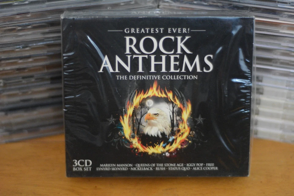 Greatest Ever! Rock Anthems The Definitive Collection 3CD Box Set Sealed Rush Foto 1 de 2