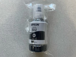 Epson Ink Bottle 502 Black - Picture 1 of 2