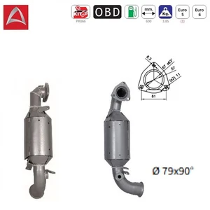Katalysator für OPEL Grandland CITROEN C4 C5 PEUGEOT 308 508 3008 5008 - 1.6THP - Picture 1 of 1