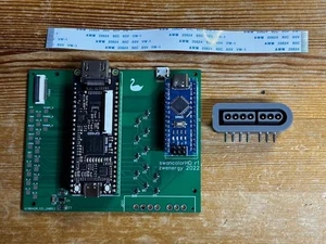 WonderSwan Color Salida HDMI y Placa de Interfaz Controlador SFC Usada - Imagen 1 de 8