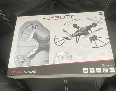 SilverLit Flybotic Stunt Drone New In Box Un Opened Charge Up And Hit The Sky - Image 1 of 4