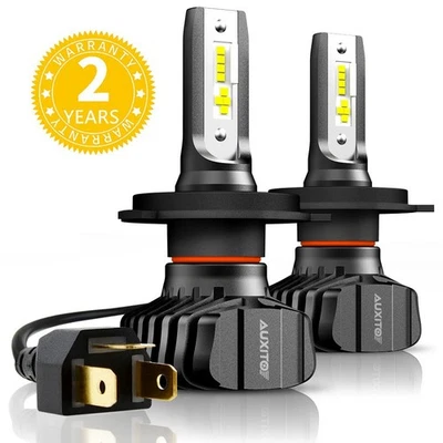 2x Auxito 9003 H4 Kit de faros LED bombilla para Toyota FJ Cruiser 2007-2014 sin ventilador Foto 1 de 4