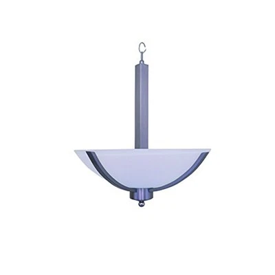 Three Light Bowl Chandelier - Image 1 of 2