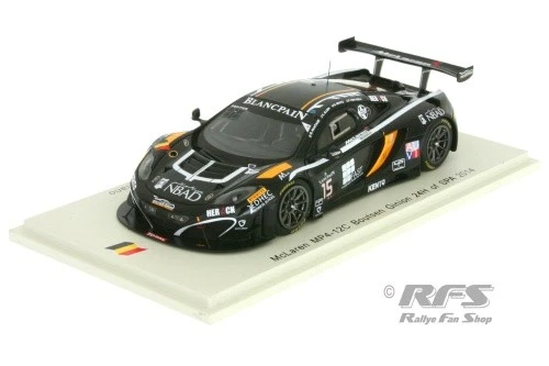 McLaren MP4-12C GT3 24h Spa 2014 Boutsen Ginion 1:43 Spark SB 100 - Bild 1 von 1