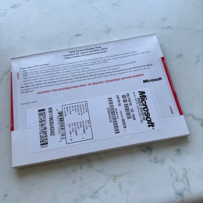 Microsoft Windows 7 Pro SP1 64 Bit EN Lizenz OEM System Builder Paket NEU OVP - Bild 1 von 3