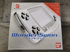 Consola portátil WonderSwan azul esqueleto completa en caja original - Imagen 1 de 8