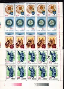 NT 10X ROMANIA - MNH - CULTURE - MAPS - ARCHITECTURE - Imagen 1 de 1